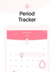 Menstruasjonskalender + ipad bilder 1