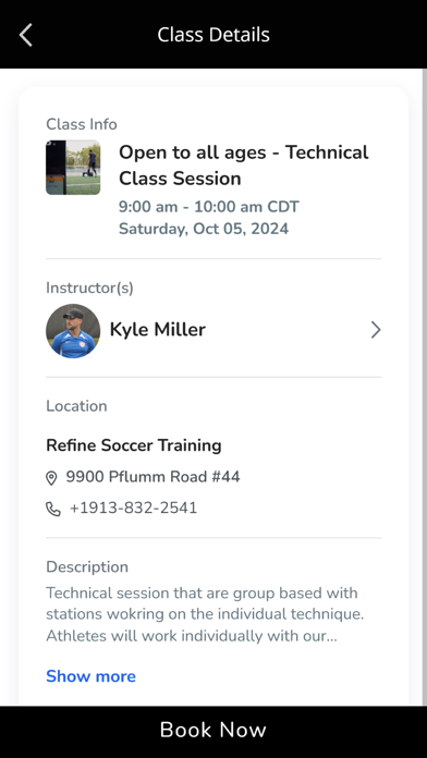 Refine Soccer Training Screenshot