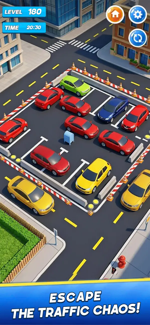 Screenshot #2 pour Parking Jam : fuite de voiture