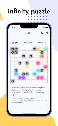 Number Maze: Zip Screenshot 3 of 4