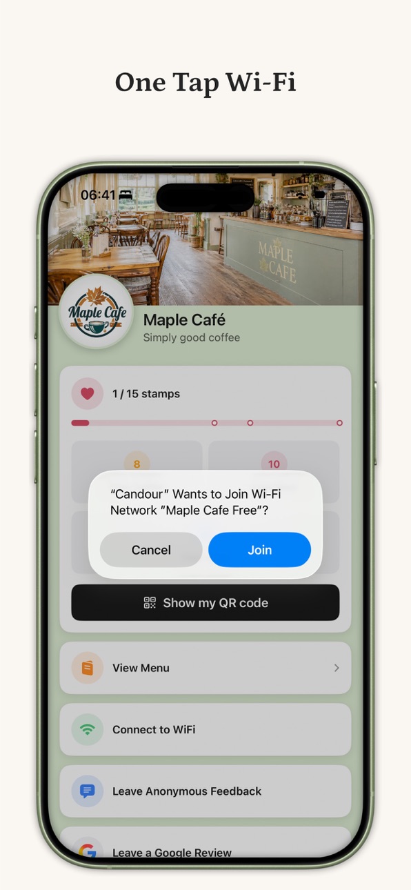 iPhone screenshot