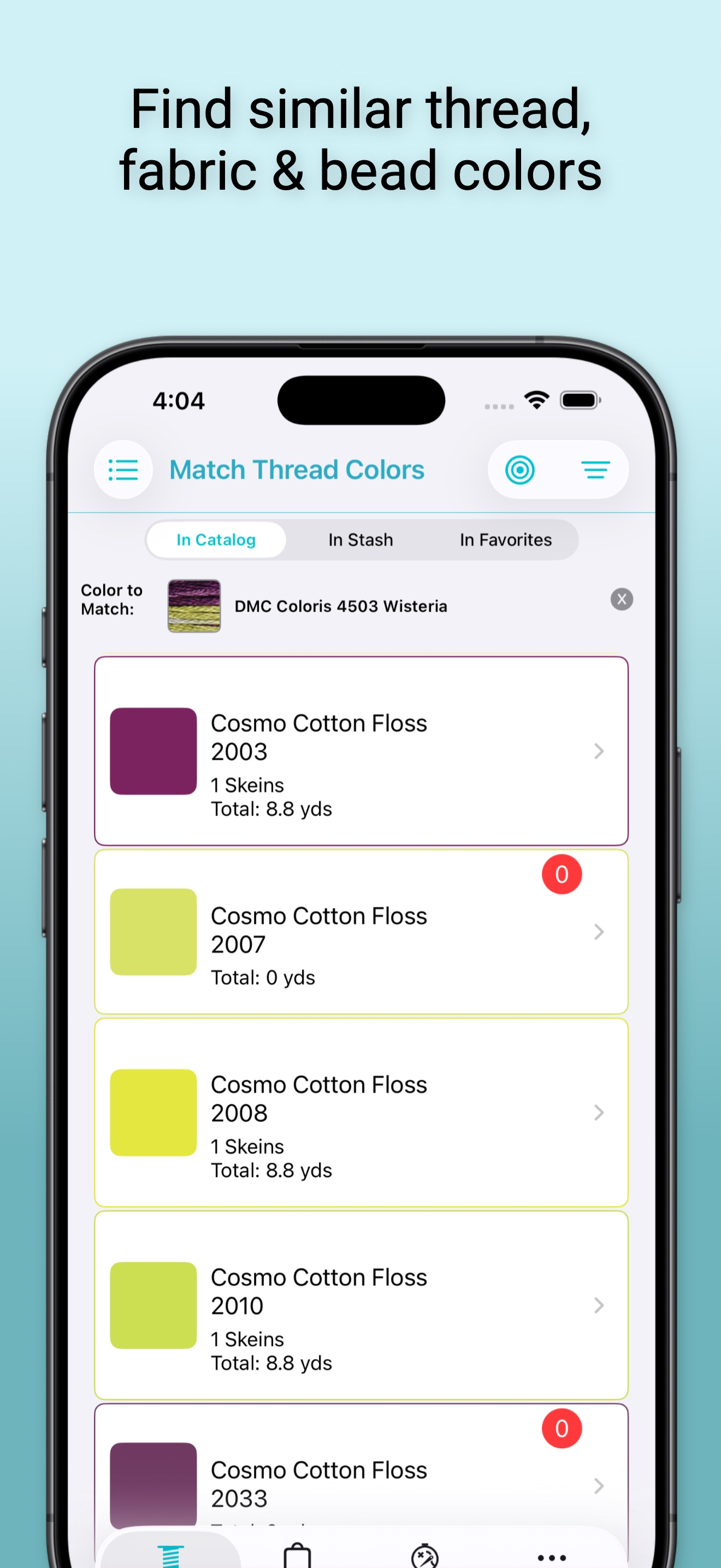 Threadalog: Embroidery, Sewing