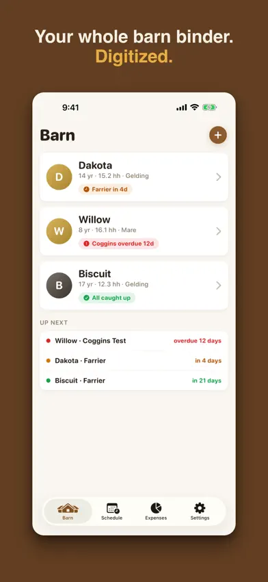 Mane: Horse Health Records screenshot 1