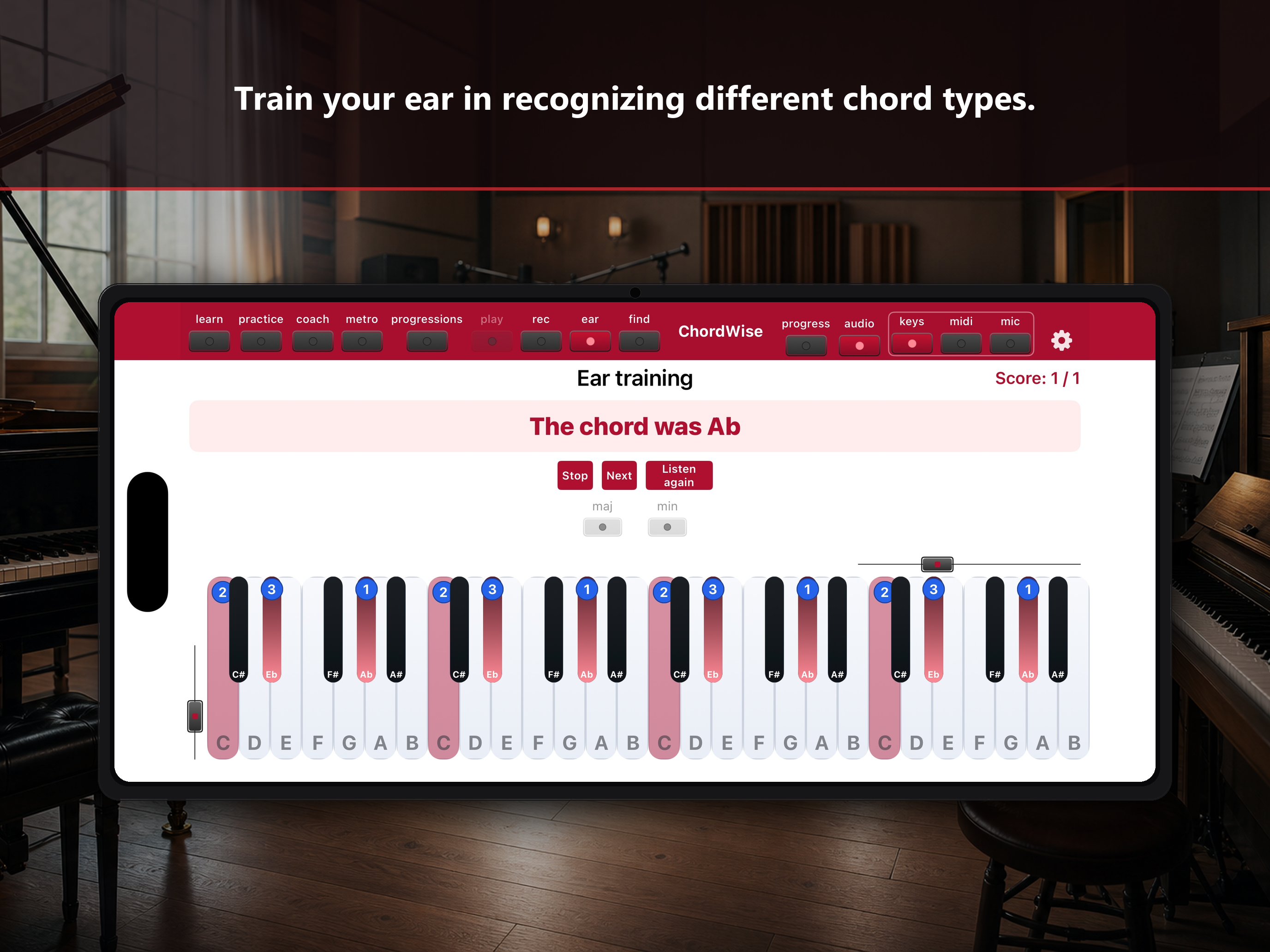 ChordWise: Piano Chords screenshot 13