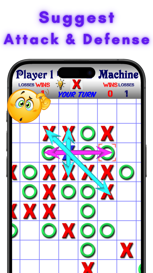 #6. Tic Tac Toe AI - 5 in a row (iOS) By: Huu Tai Nguyen