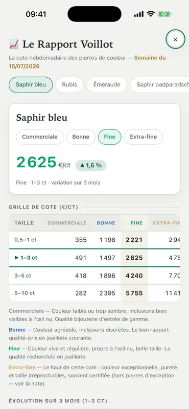 Encyclopédie des gemmes screenshot 2 of 6