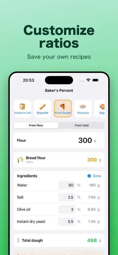 Baker's Percent screenshot 3