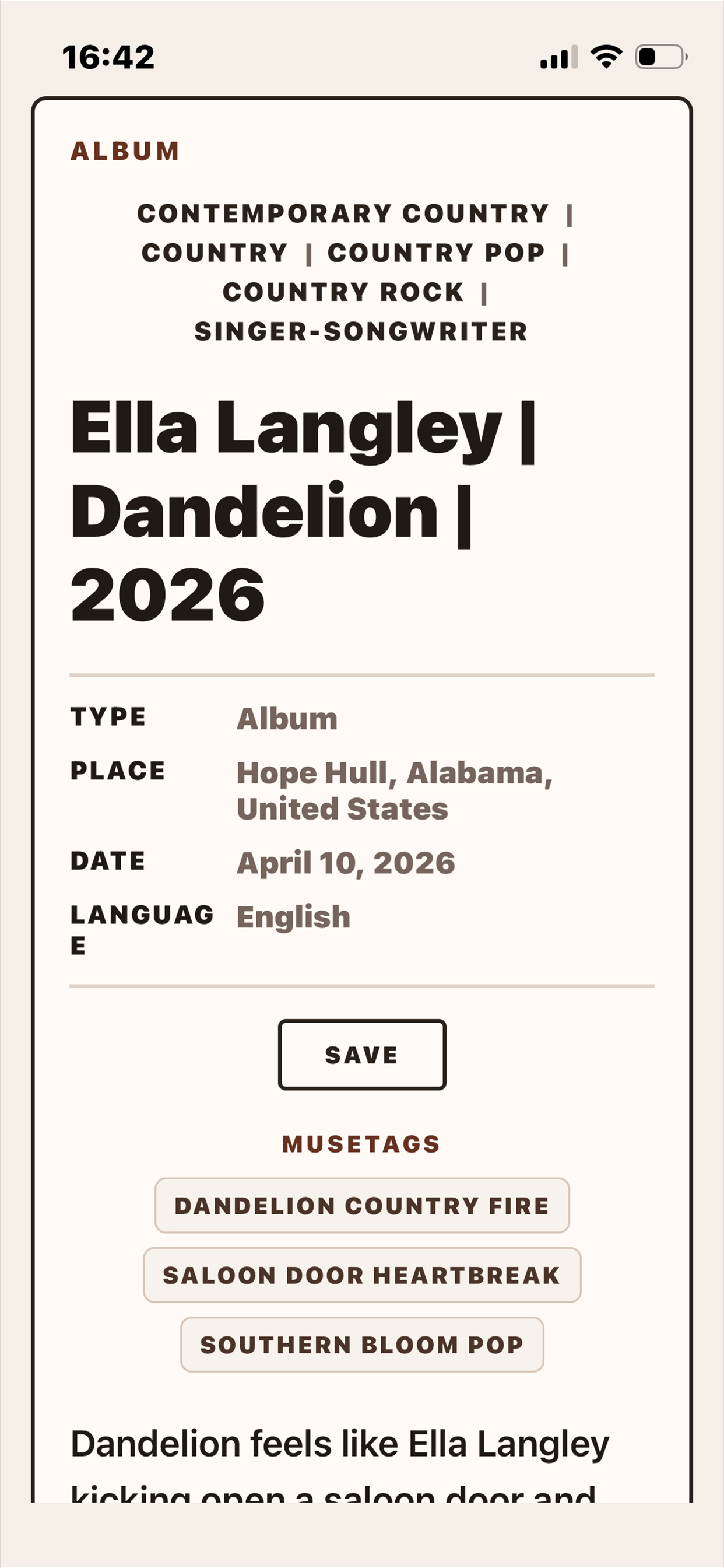 MuseTags screenshot 6