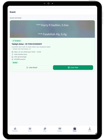 IBRA - AI Muslim iPad screenshot