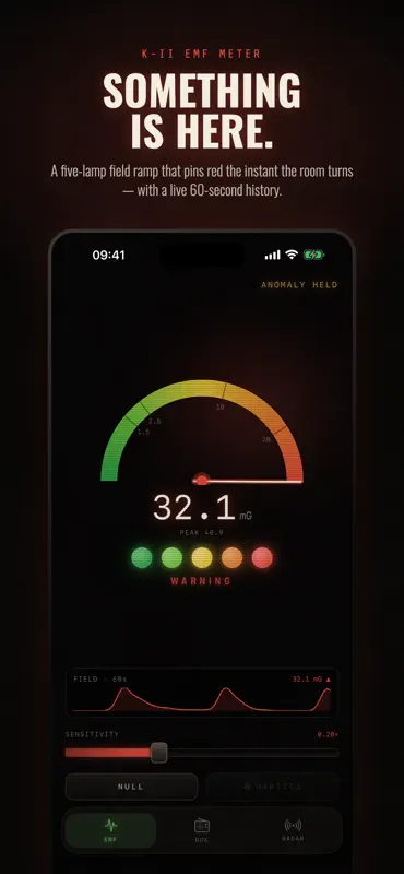 Necrometer PRO: Spirit Box EVP screenshot 1 of 4