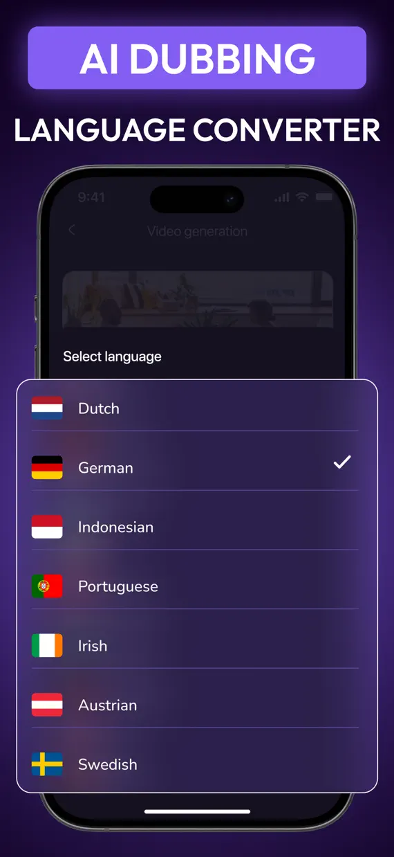 AI Video Dubbing: DubX screenshot 2