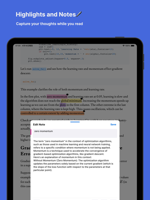 Read Savant - Smart Reader iPad screenshot 6 - Productivity app