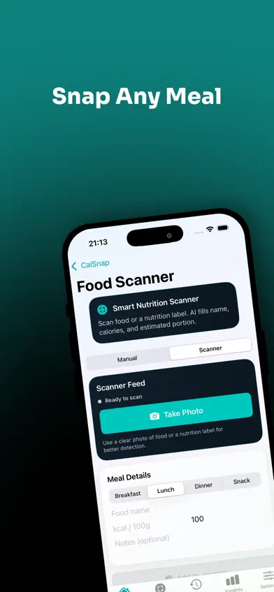 CalSnap AI: Calorie Tracker screenshot 3