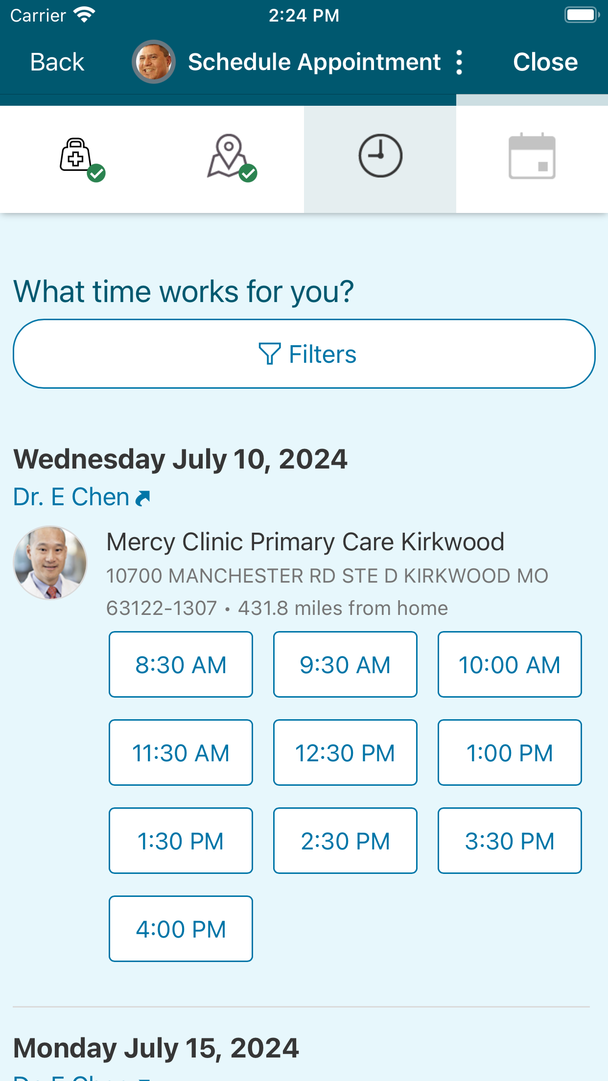 MyMercy screenshot 6