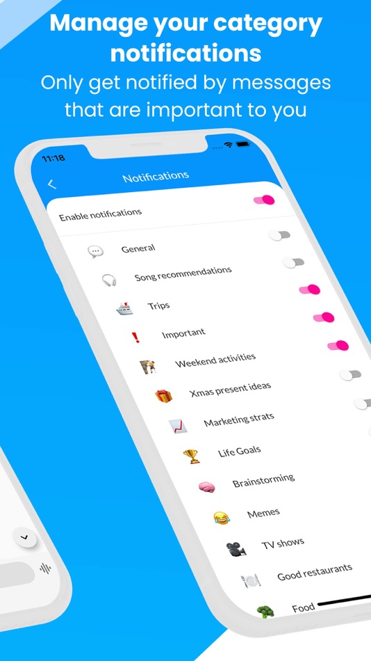 #7. Ayo | smart way of messaging (iOS) By: Enzo Firmino
