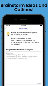 Essay Writer Pro - AI Helper iphone bilder 1