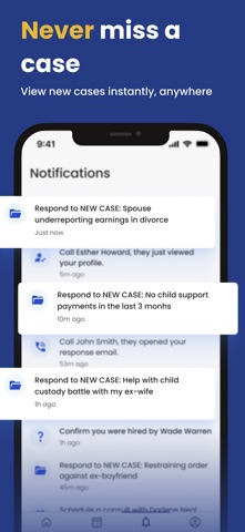 LegalMatch for Attorneys (New) iPhone screenshot
