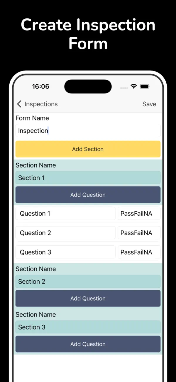 Screenshot #1 pour Inspection & Checklist - QAQC