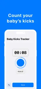 Baby Kicks: Track Movements screenshot #1 for iPhone