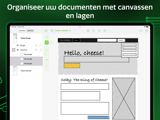 OmniGraffle 3 Enterprise iPad app afbeelding 6