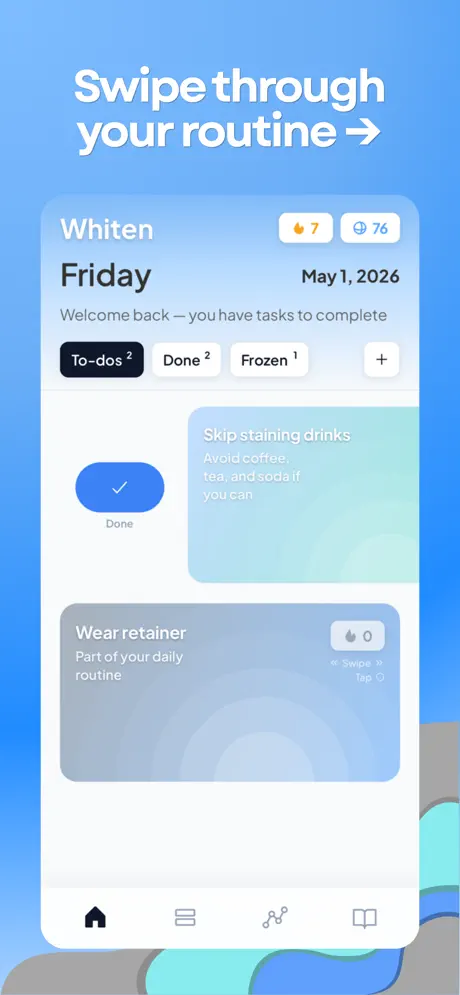 Whiten 口腔护理管家应用截图