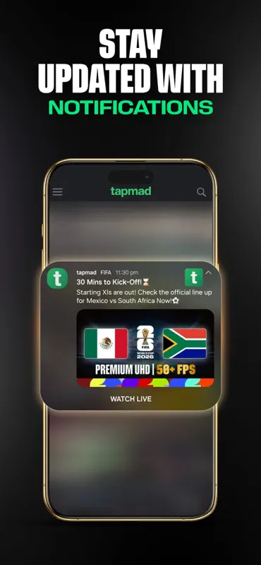 tapmad: Live Sports screenshot 5 of 5
