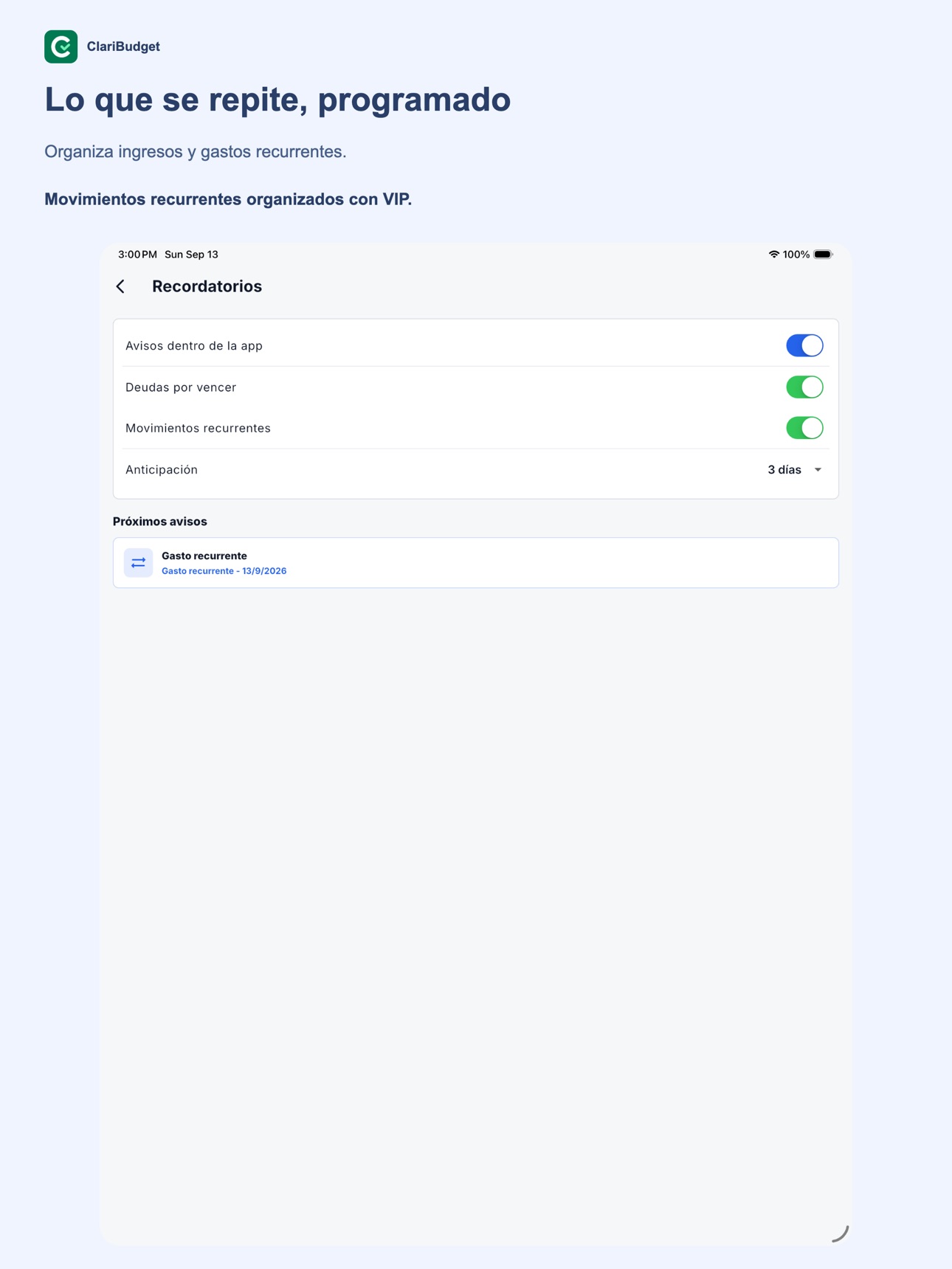 Screenshot 12 of ClariBudget