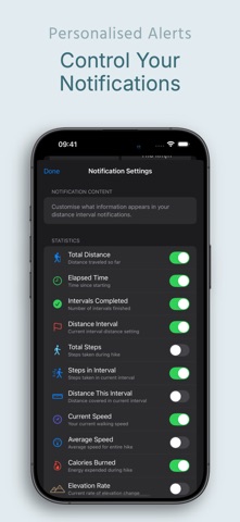 Trail Pacing iPhone screenshot
