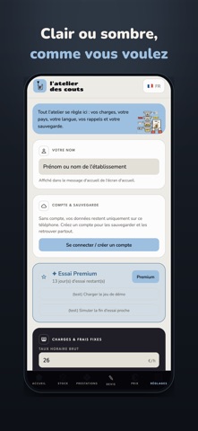 Atelier des coûts Bâtiment screenshot