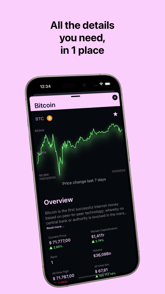 #6. Cryptofy | Crypto Tracker (iOS) 由: Giordano Menegazzi