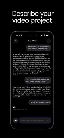 SoundMakr: AI Music Supervisor screenshot