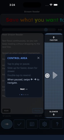 Stream Reader screenshot