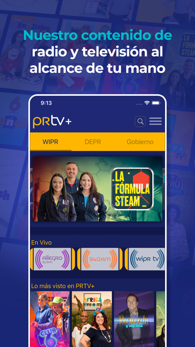 PRTV+ Screenshot