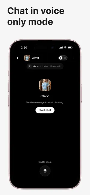 Baebot: AI Character & Chat screenshot 2