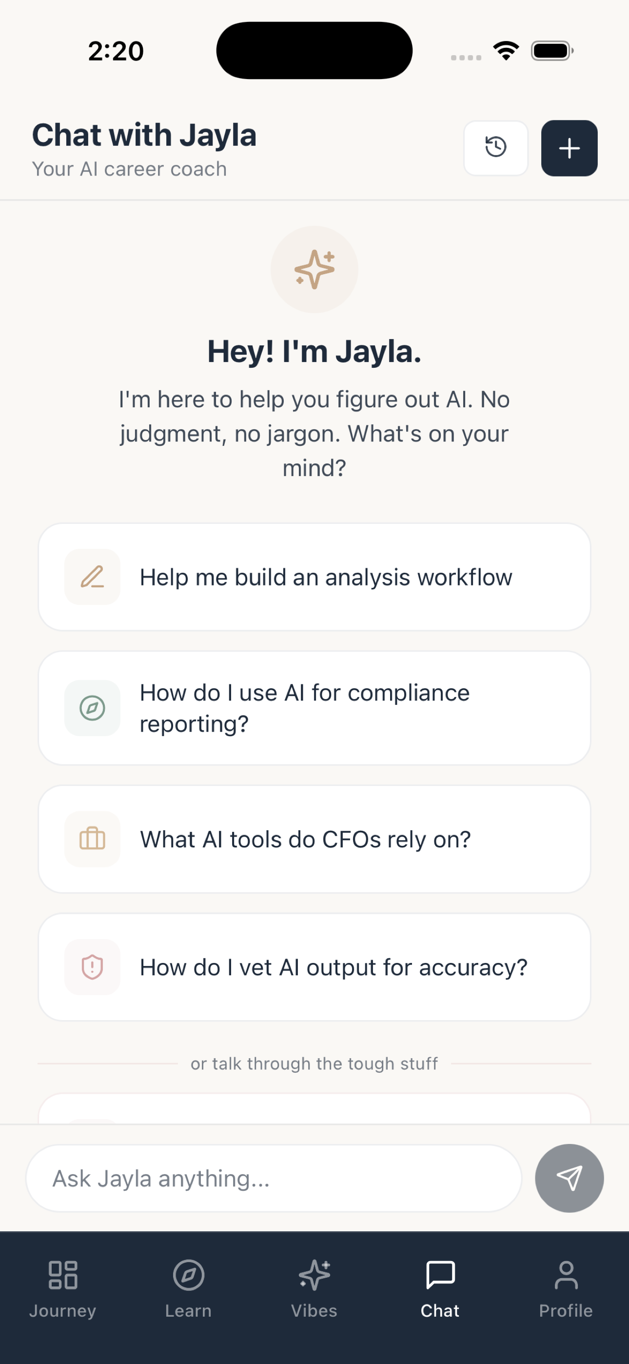 Jayla: Learn AI for Work