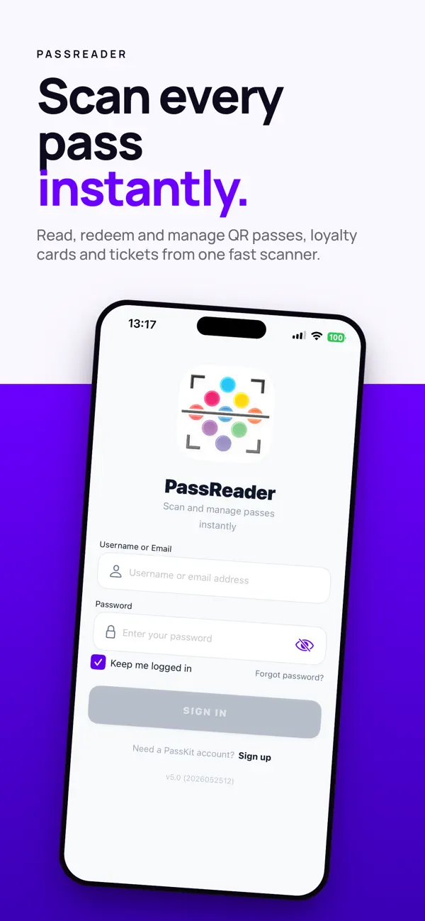 Screenshot #1 pour PassKit PassReader