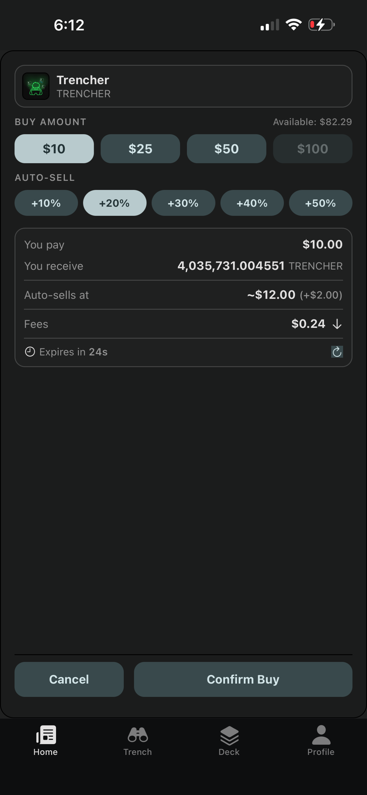 Deck: Meme Coin Finder screenshot 4