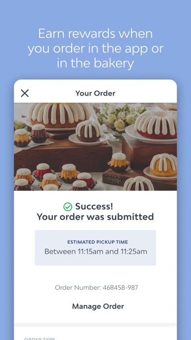 Nothing Bundt Cakes iPhone screenshot 3 - Food & Drink app