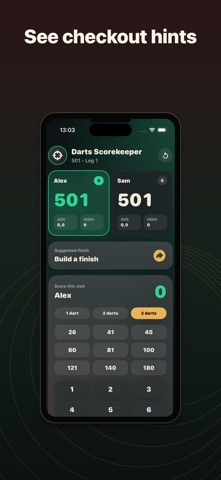 Darts Scorekeeper: Scorer Screenshot 2 of 5