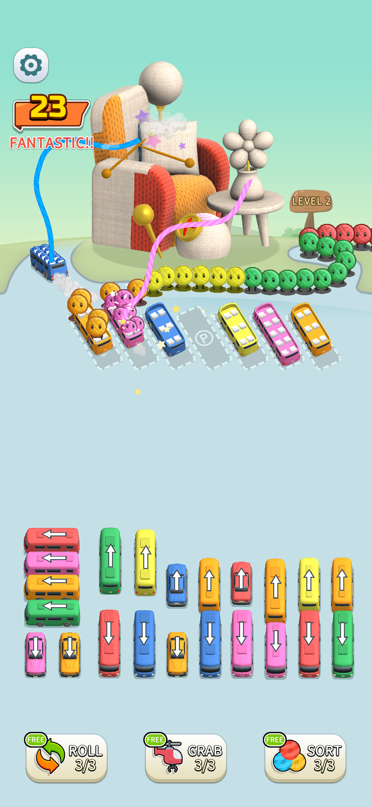 Bus Jam: Yarn Doll screenshot 2
