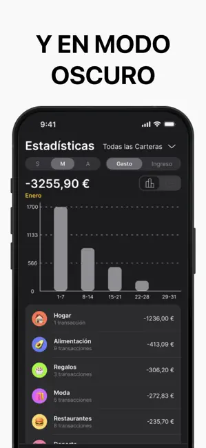Control de Gastos - Soldi iPhone screenshot 6