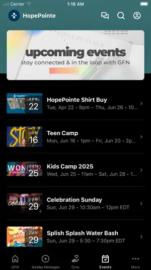 HopePointe Church App screenshot 3