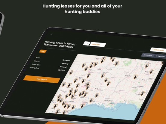 Screenshot #5 pour Hunting Lease App