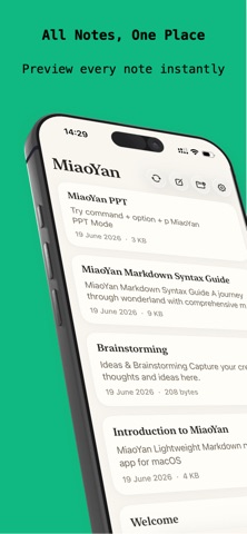 MiaoYan screenshot 1