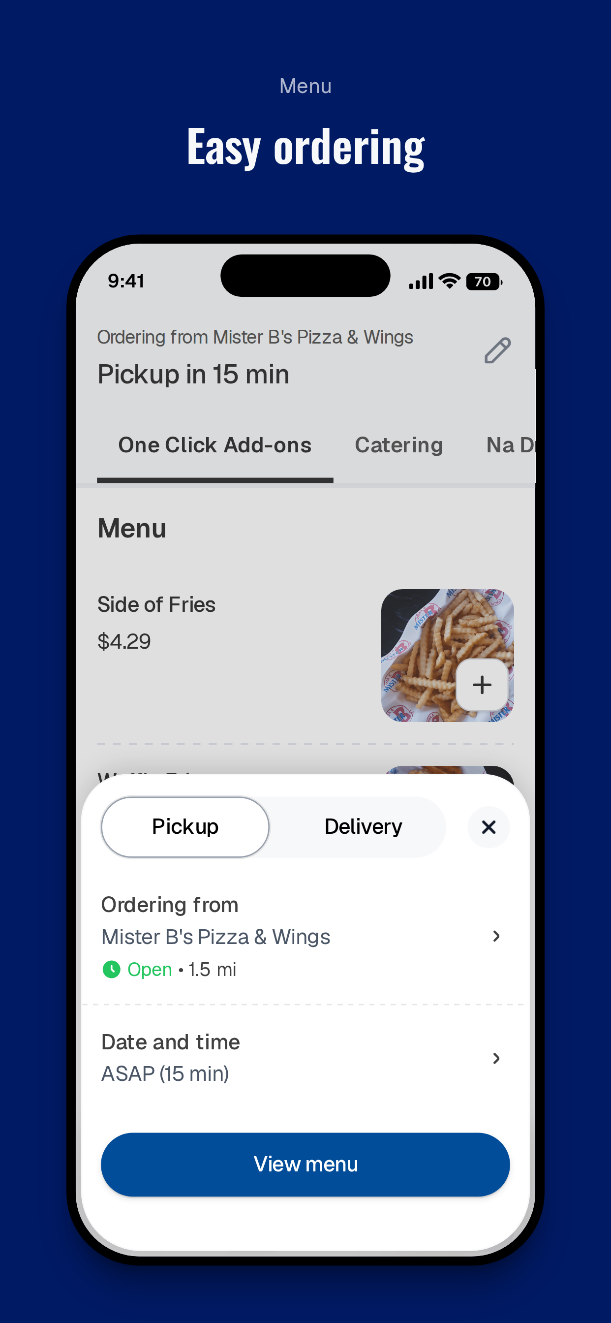 Mister B's Pizza & Wings screenshot 3