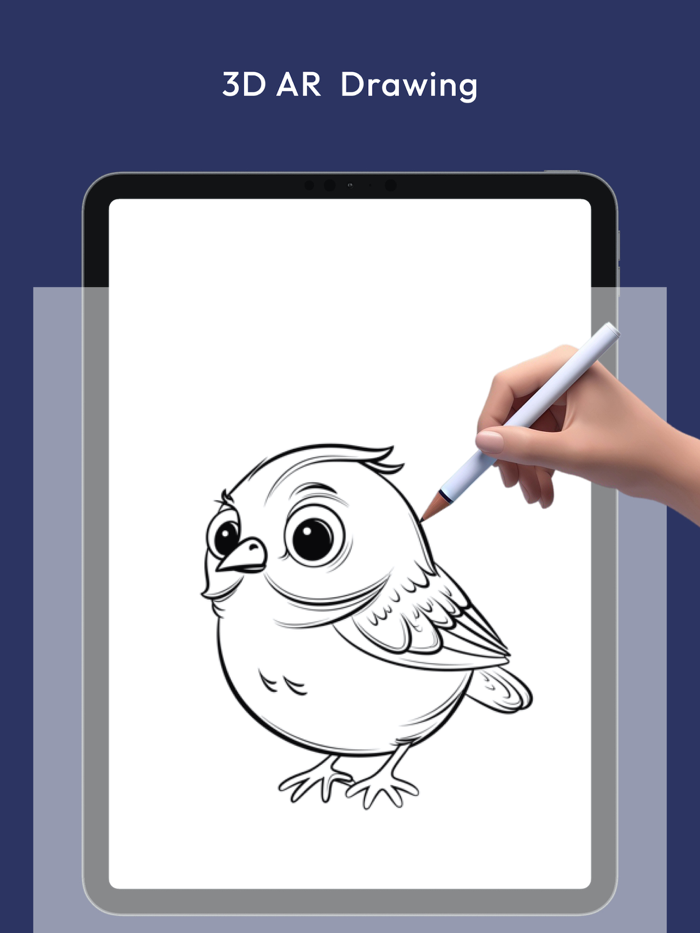 3D AR Draw Learn Steps by Step
