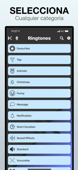Captura de pantalla de Tonos De Llamadas Y Melodias en iPhone 2