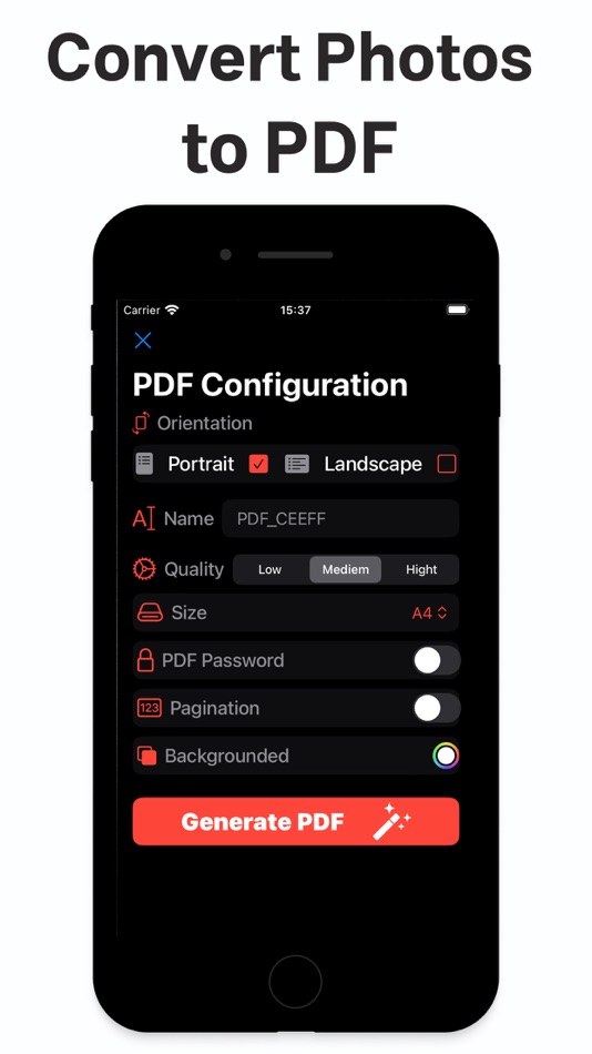 #2. Convert images to PDF : tools (iOS) 由: Nouhayla Moustaine