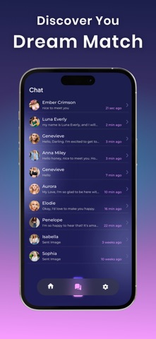 Ai Girlfriend :Virtual Chatbot iPhone screenshot