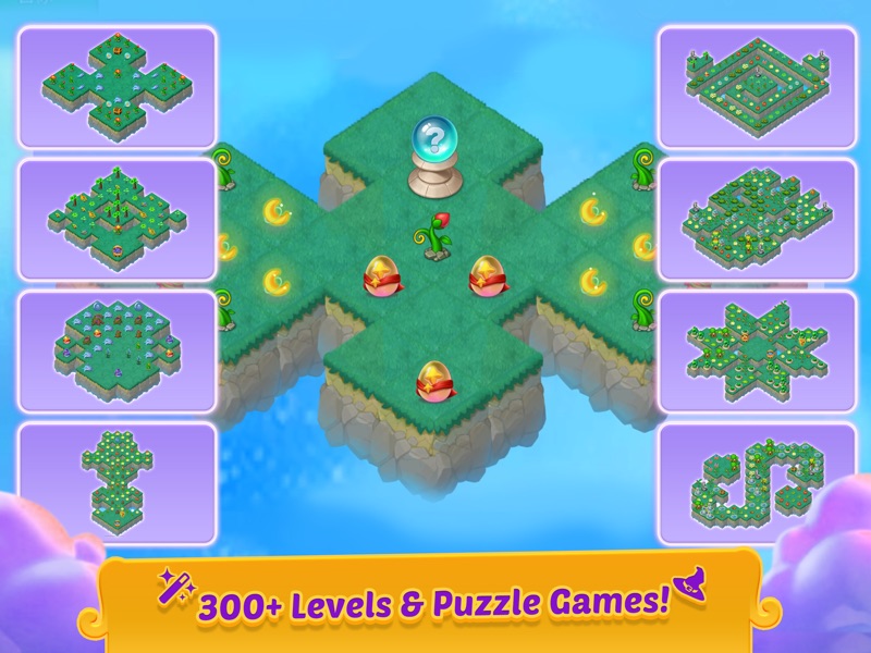 Merge Witches-Fun Puzzle Game screenshot 9